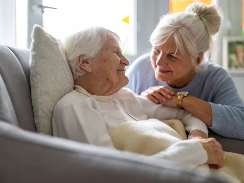 Kind aged care support.